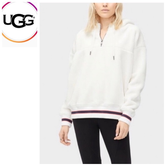 ugg kailani sherpa hoodie sweatshirt